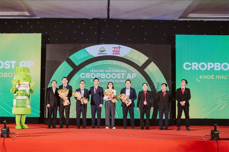 新朝陽攜手越南Minh Long Agro成功舉辦天然生物刺激素Cropboost AP(黃芪多糖)上市發布會
